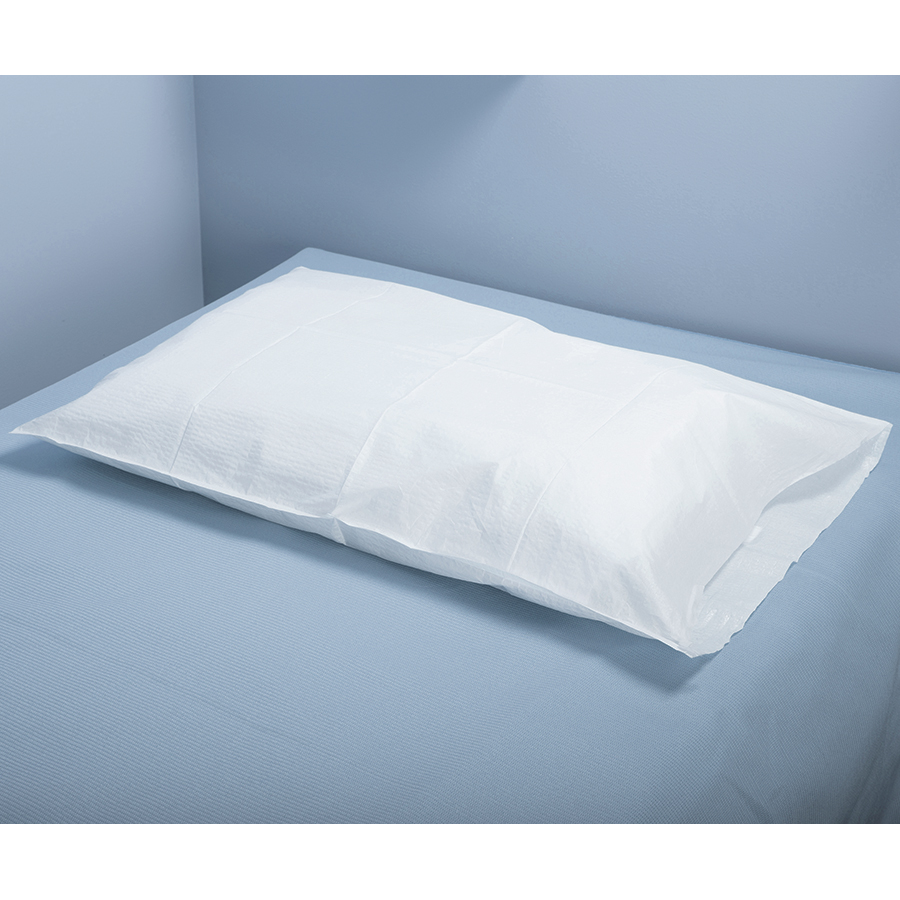 70354N Graham Medical® Disposable White Non-Woven Pillowcases